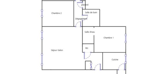 3 chambres Appartement à Beauvais, France No. 218552 8