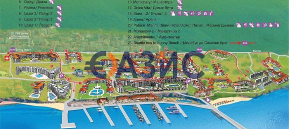 1 bedroom Apartment in Sveti Vlas, Bulgaria No. 348 44