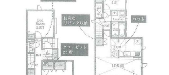 Casa T3 em Tokyo, Japan N.º 6847 2