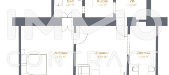 2-Zimmer Wohnung in Meidling, Austria, Nr. 188446 2