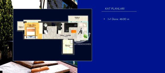 Apartment 1+1 in Alanya, Turkey No. 10733 16