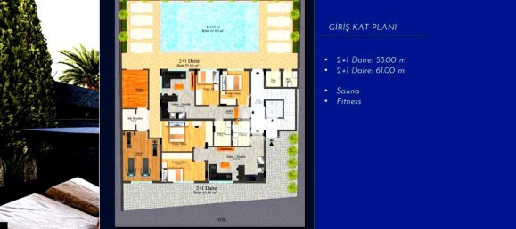 Apartment 1+1 in Alanya, Turkey No. 10733 17