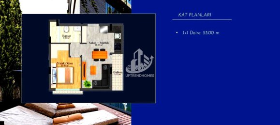 Apartment 1+1 in Alanya, Turkey No. 10733 15