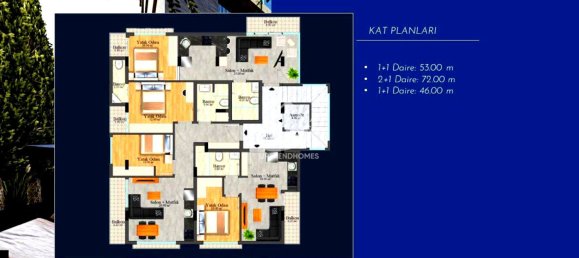 Apartment 1+1 in Alanya, Turkey No. 10733 5