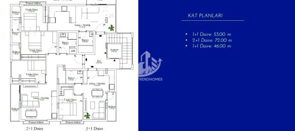 Apartment 1+1 in Alanya, Turkey No. 10733 4