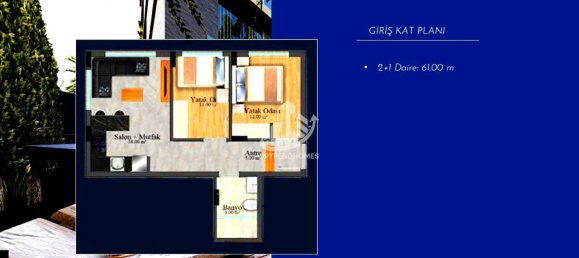 Apartment 1+1 in Alanya, Turkey No. 10733 13