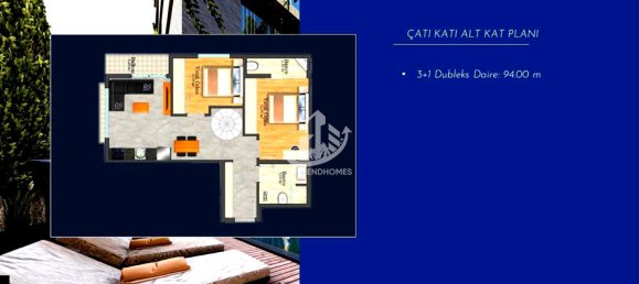 Apartment 1+1 in Alanya, Turkey No. 10733 7