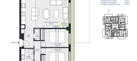 Penthouse T3 em Molina de Segura, Spain N.º 146471 2