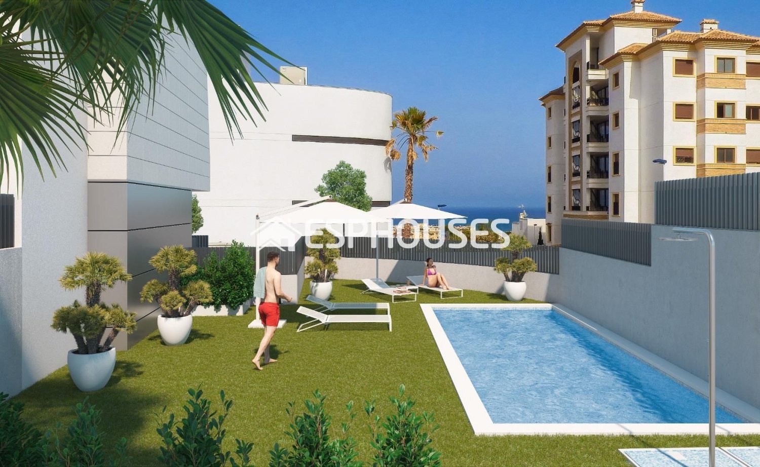 Квартира с 3 спальнями в Гуардамар-дель-Сегура, Испания № 118551