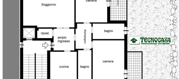 Apartamento de 3 divisões em Cassina de' Pecchi, Italy N.º 60877 25