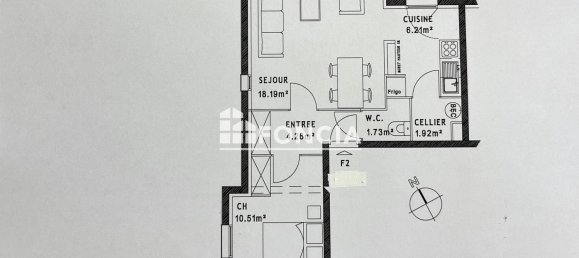 Apartamento de 1 dormitorio en Amiens, France No. 71414 7