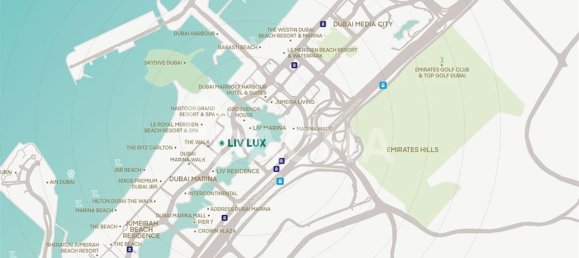 1 chambre Appartement à Dubai Marina, UAE No. 27739 13