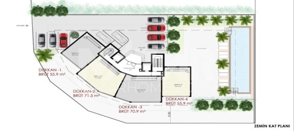 Apartamento de 1+1 en Alanya, Turkey No. 14411 14