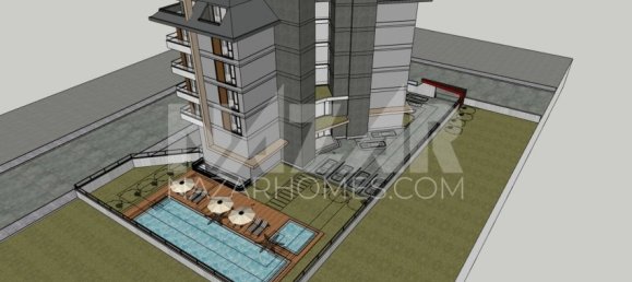 Apartamento de 1+1 en Alanya, Turkey No. 14411 4