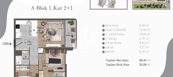 Apartment 1+1 in Antalya, Turkey No. 10887 17