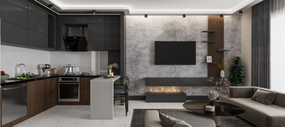 Apartamento 1+1 em Antalya, Turkey N.º 8732 2