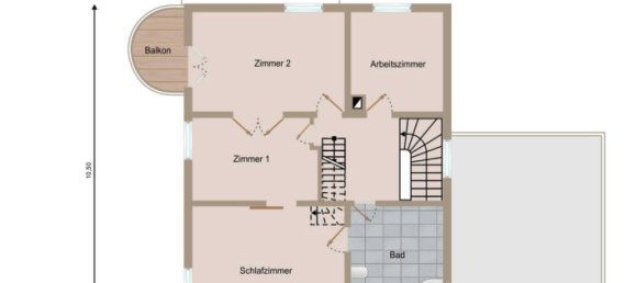 3 Schlafzimmer Haus in Stuttgart, Germany, Nr. 64590 13