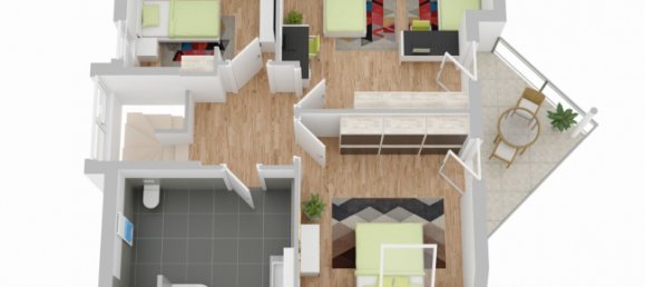 6 غرف نوم تاون هاوس في Frankfurt am Main, Germany رقم 324339 18