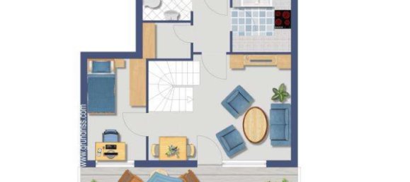 1 Schlafzimmer Doppelhaus in Ludwigsburg, Germany, Nr. 23959 10