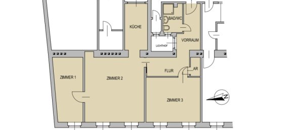 3 rooms Apartment in Josefstadt, Austria No. 90842 17