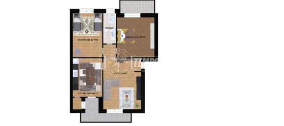 Apartamento de 4 habitaciónes en Pinerolo, Italy No. 80190 36