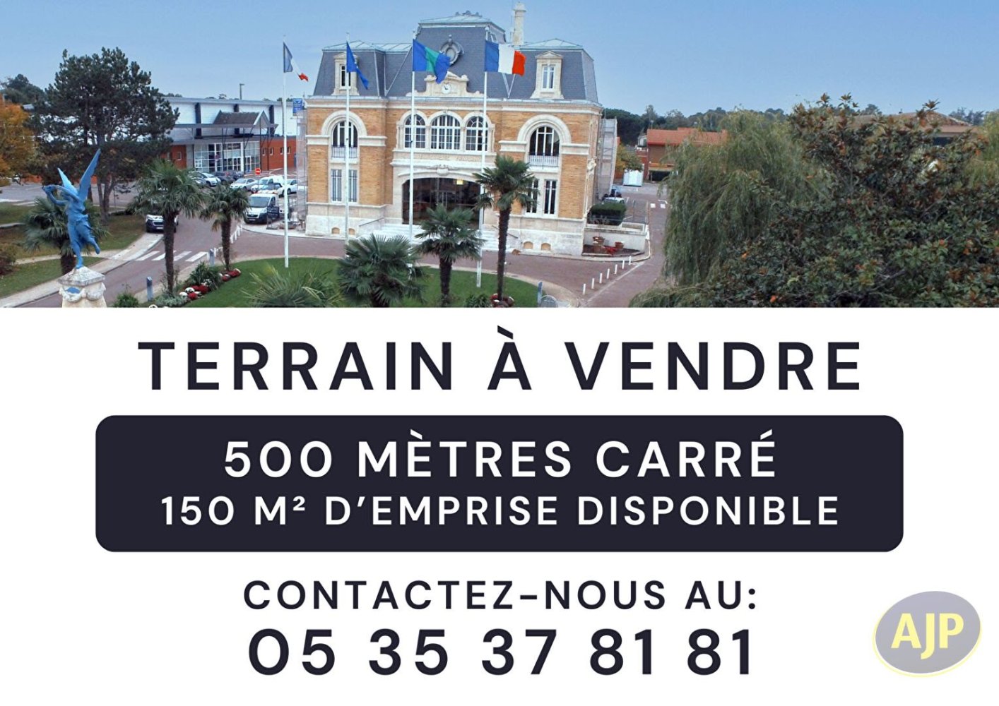 500m² Land in Gujan-Mestras, France No. 230845