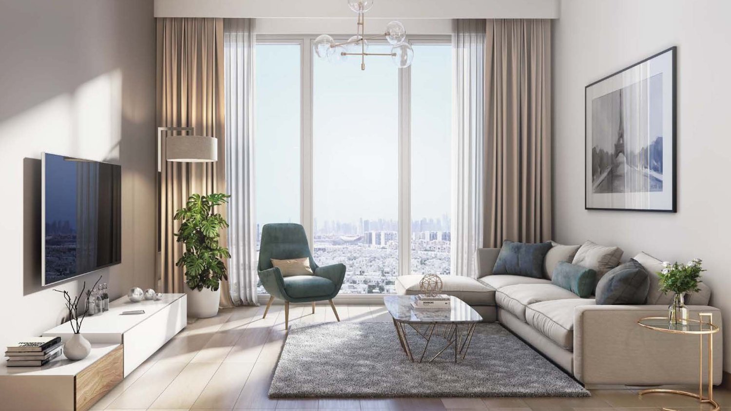 2 bedrooms Apartment in AZIZI CENTRAL, Al Furjan, UAE No. 60610