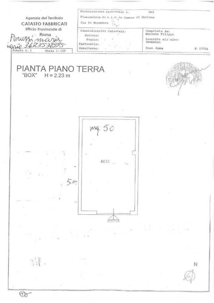 Garage in Fonte Nuova, Italy 55m², Nr. 332299