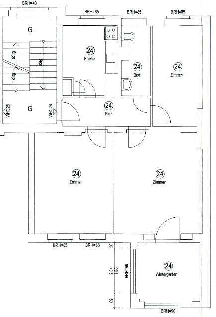 2 Schlafzimmer Wohnung in Friedrichshain, Germany, Nr. 245766