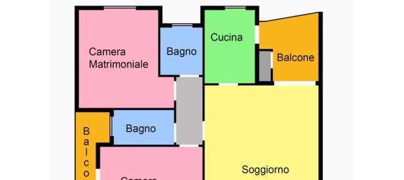 3 rooms Apartment in Rome, Italy No. 224914 38