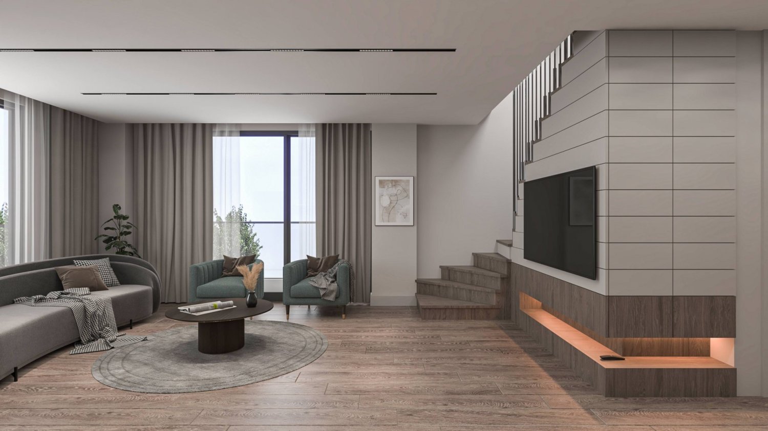 Apartment 3+1 in Looks Downtown 3, Antalya, Turkey No. 39673