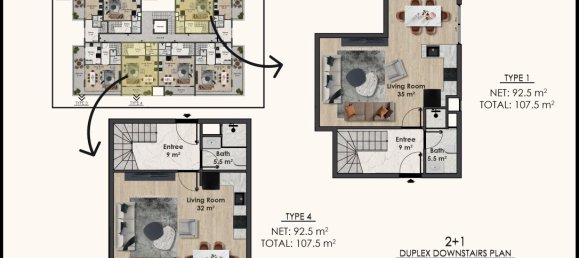 3 rooms Apartment in Okurcalar, Turkey No. 16420 17