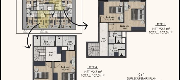 3 rooms Apartment in Okurcalar, Turkey No. 16420 19