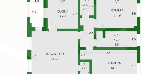 4 rooms Apartment in Casalecchio di Reno, Italy No. 28651 2