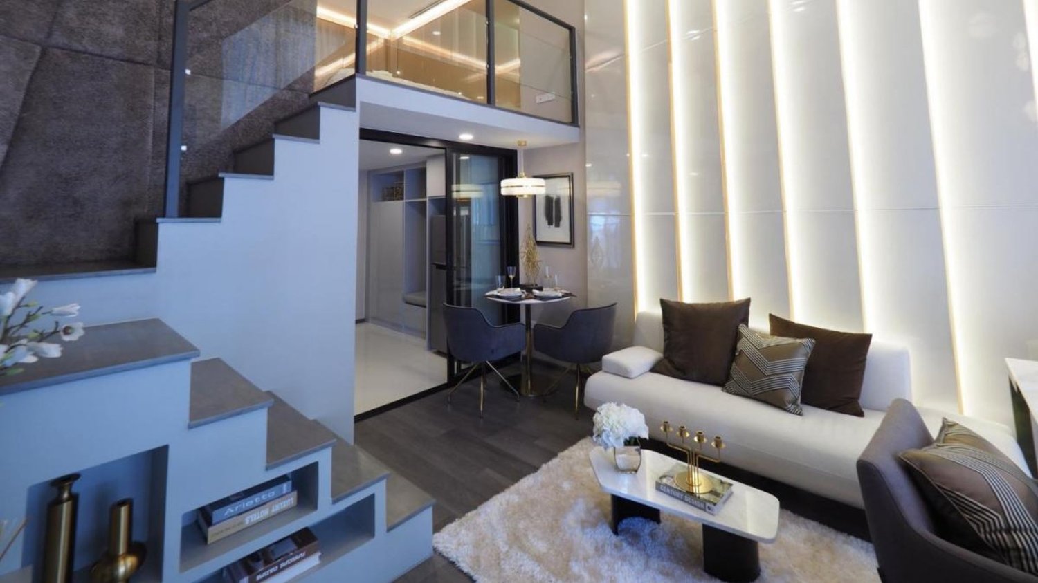 Кондоминиум  с 2 спальнями в KNIGHTSBRIDGE SPACE RATCHAYOTHIN, Бангкок, Таиланд № 28089