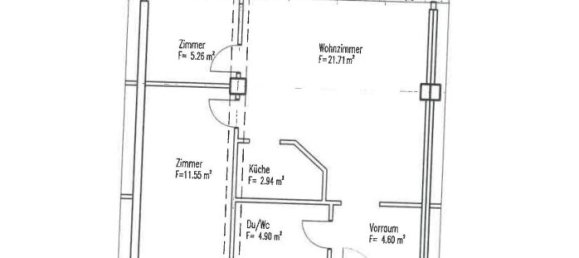 2 rooms Apartment in Hall in Tirol, Austria No. 56473 6