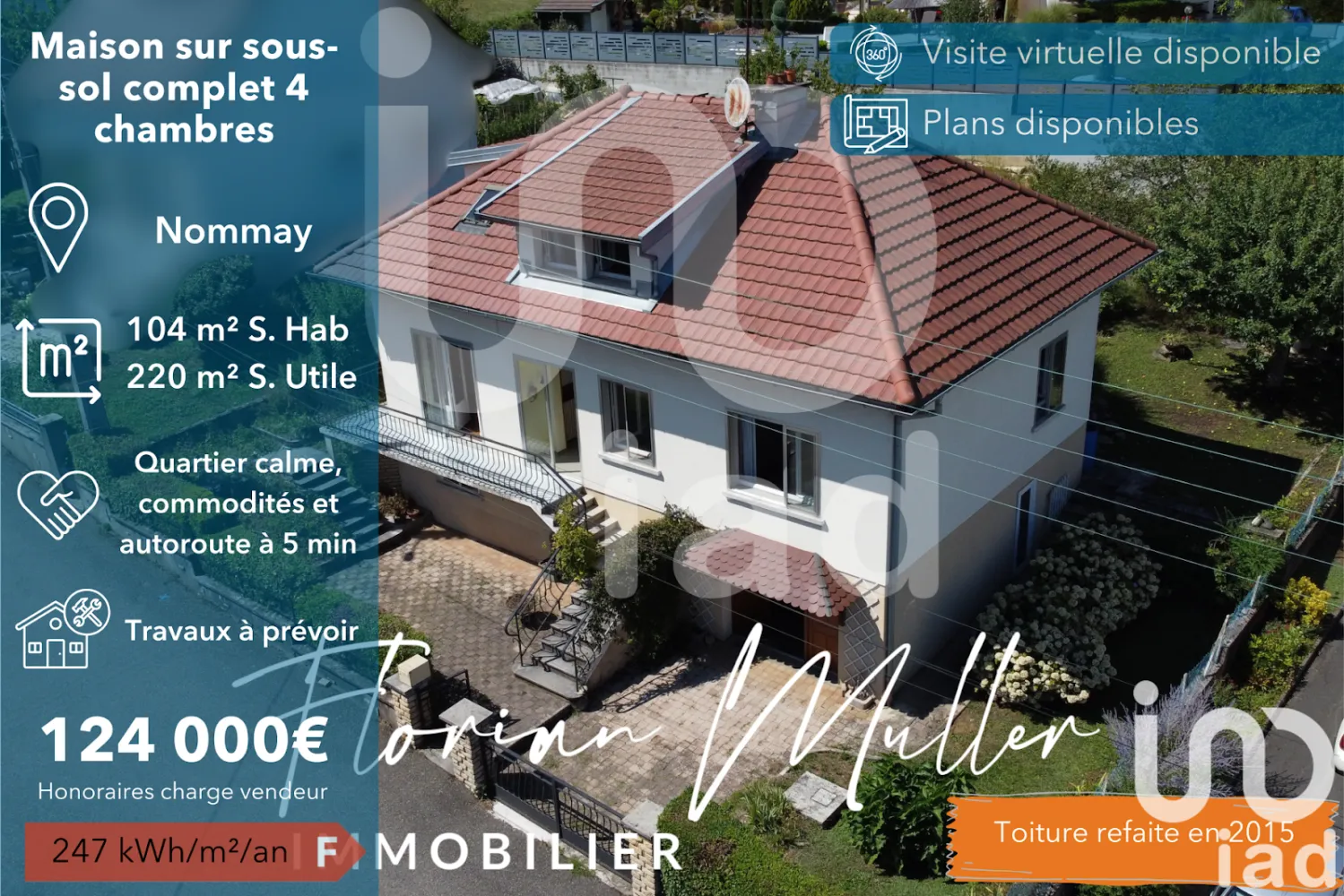 4 bedrooms House in Nommay, France No. 319140
