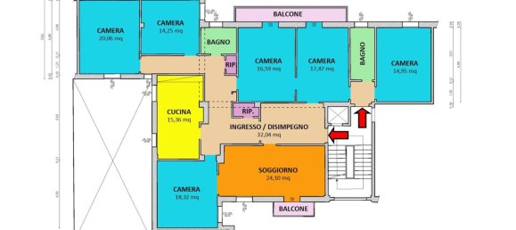 8 bedrooms Apartment in Bologna, Italy No. 336366 5