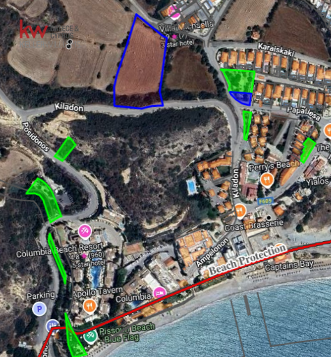 Grundstück in Pissouri, Cyprus 9514m², Nr. 26987