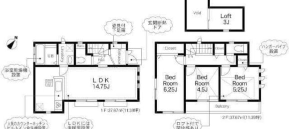 3 bedrooms House in Tokyo, Japan No. 7076 2