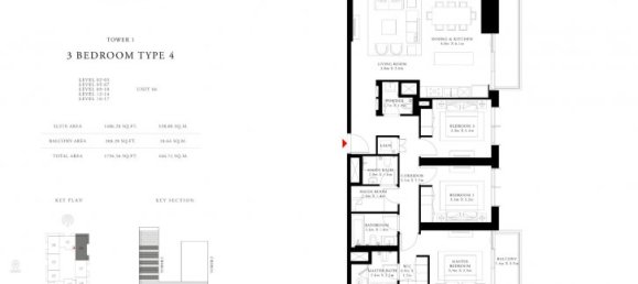 3 bedrooms Apartment in Dubai Harbour, UAE No. 146 13