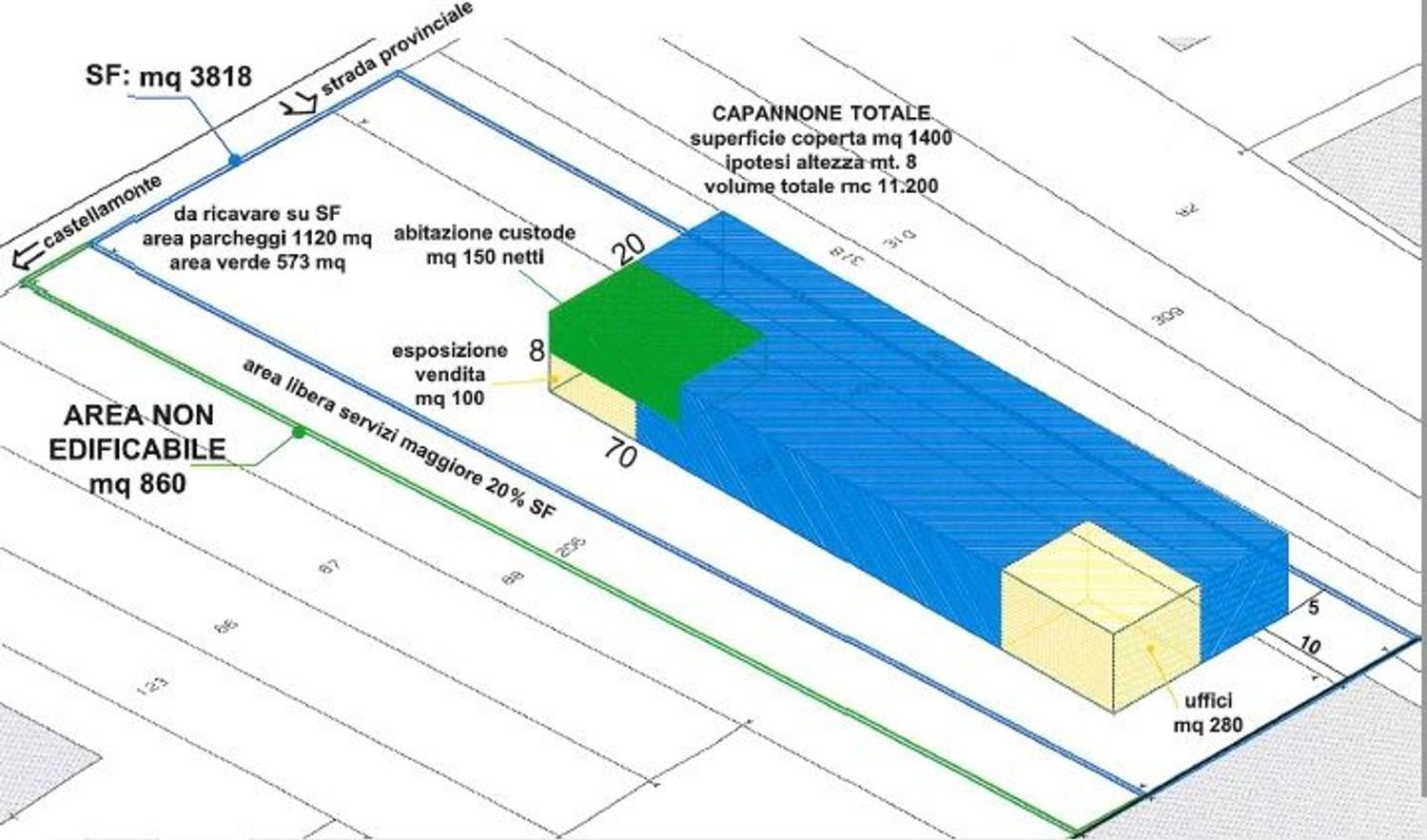 3818m² Land in Torre Canavese, Italy No. 89009