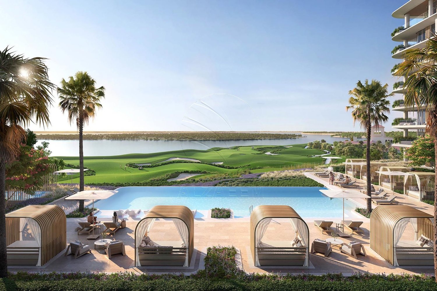 Квартира с 1 спальней в Остров Яс, ОАЭ № 108857