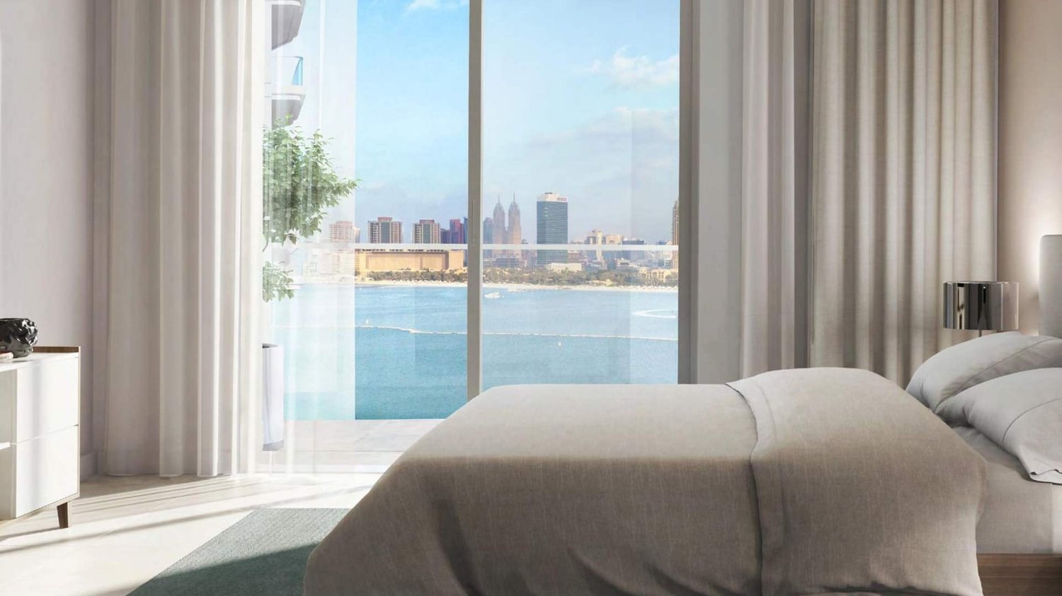 Apartamento T1 em BEACH ISLE, Dubai Harbour, UAE N.º 58159