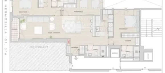 Apartamento de 3 dormitorios en Madrid, Spain No. 119144 9