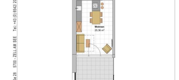 2غرفة شقة في Zell am See, Austria رقم 174973 22