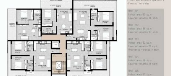 Apartamento T2 em Germasogeia, Cyprus N.º 19314 2