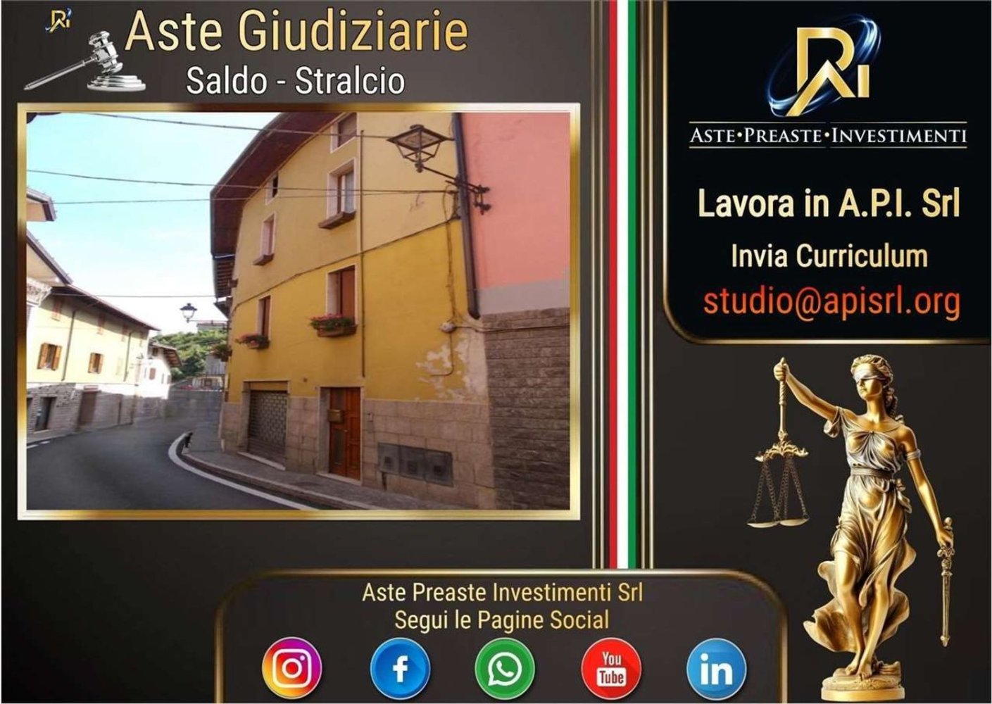 3غرفة شقة في Angolo Terme, Italy رقم 291959