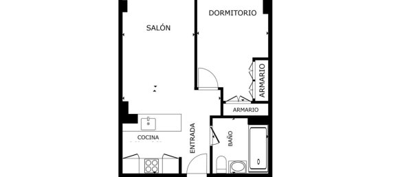 Apartamento de 1 dormitorio en Málaga, Spain No. 150992 30
