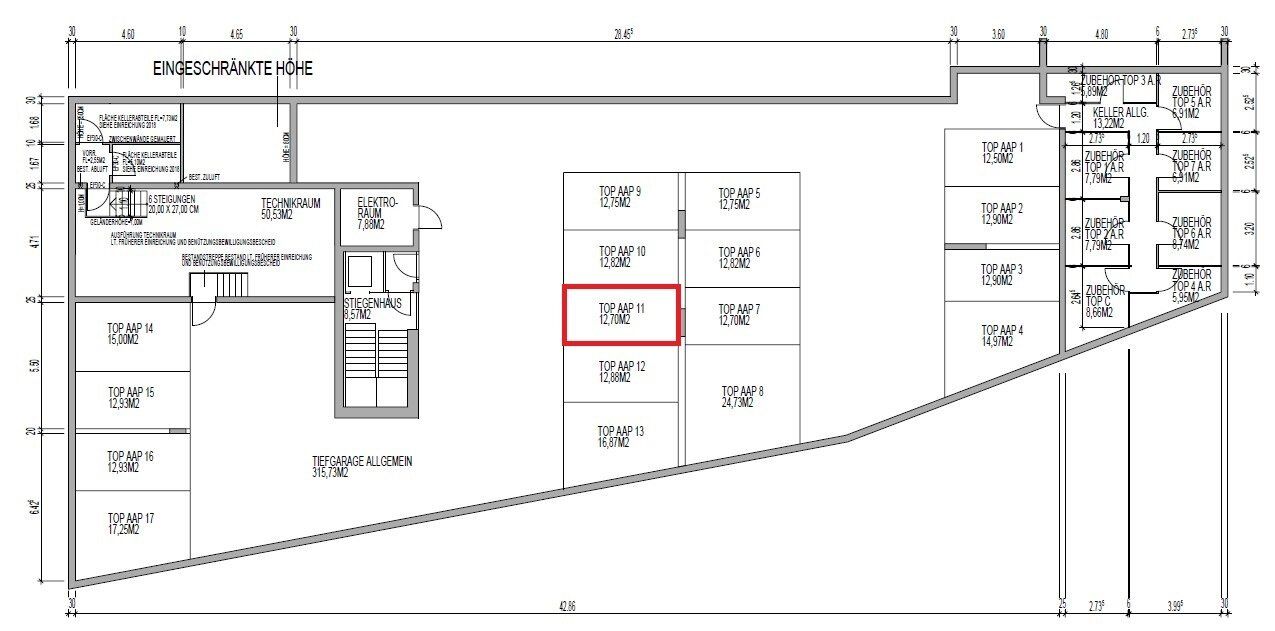 Garagem em Worgl, Austria N.º 221441